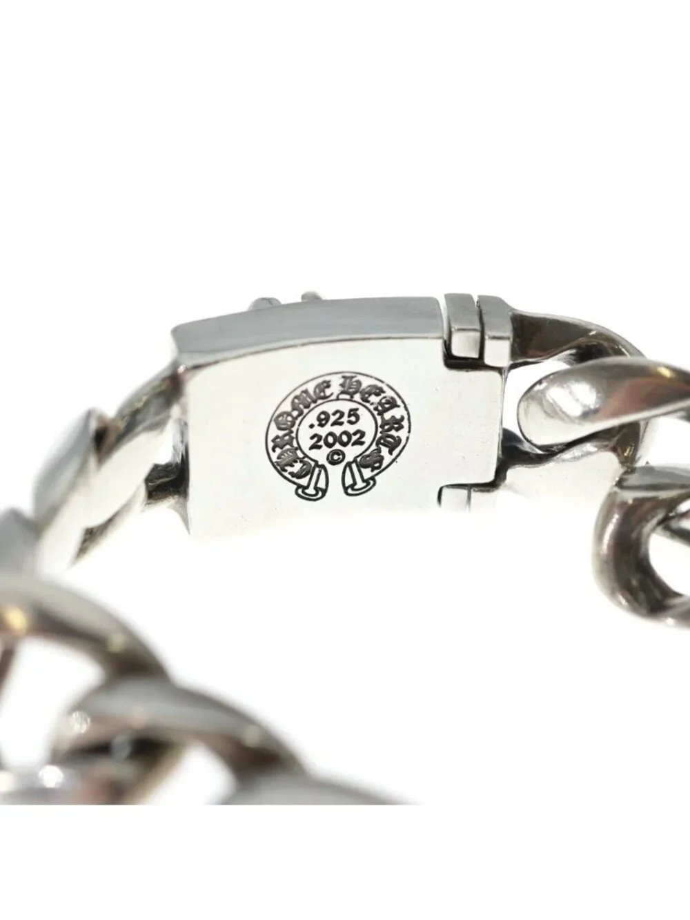 Chrome Hearts Clsc Chx Large Box ID Classic Silver Bracelet